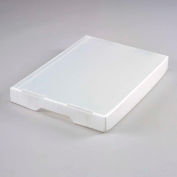 Corrugated Plastic Tote Lid Natural - Pkg Qty 10