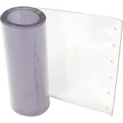 Replacement 12" x 9' Standard Clear Strip for Strip Curtain Doors