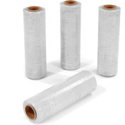 Western Plastic Stretch Wrap, Blown, 80 Gauge, 18&quot;Wx1500'L, White - Pkg Qty 4