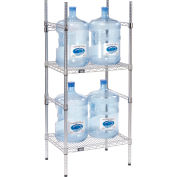 5 Gallon Water Bottle Storage Rack, 4 Bottle Capacity