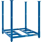Global Industrial Portable Stack Rack, 60"W x 42"D x 56.8"H
