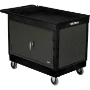 Standard Utility Cart: Plastic, Black FG452089BLA