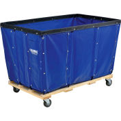 Global Industrial™ KD, 24 Bushel, Blue Vinyl Basket Bulk Truck