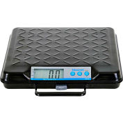 Brecknell GP100-USB Digital Bench Scale with USB Port, 100 x 0.2 lb, 12-1/2&quot; x 11&quot; Platform
