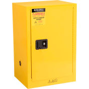 Global Industrial™ Flammable Cabinet, Manual Close Single Door, 12 Gallon, 23"Wx18"Dx35"H