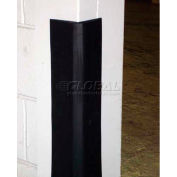 Durable Black Rubber Corner Guard, Sold Per Foot Up To 10 Foot Length Maximum