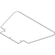 Optional Type LH Smooth Toe Plate 274166 for Wesco® LiftKar® SAL Stair Climbing Trucks
