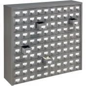 Global Industrial&#8482; Steel Storage Drawer Cabinet - 100 Drawers 36&quot;W x 9&quot;D x 34-1/2&quot;H
