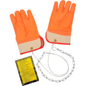 Ideal Warehouse Forklift Propane Cylinder Handling Gloves - 70-1020 On Hand Gloves
