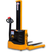 Big Joe® S22 Fully Powered Straddle Stacker 2200 Lb. 62" Lift Forks Inside