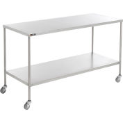 Drive Medical 3-Panel Privacy Screen With Wheels - White Medical Room Divider