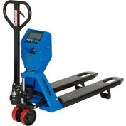 Global Industrial™ Low Profile Pallet Jack Scale Truck 5000 Lb. Capacity 22 x 48 Forks