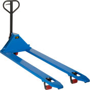 Global Industrial™ Premium Extra-Long Fork Pallet Jack Truck 27 x 78 Forks 4400 Lb. Capacity