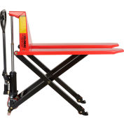 Global Industrial Manual High-Lift Skid Jack Truck, 2200 Lb. Capacity, 20-1/2" x 45" Forks