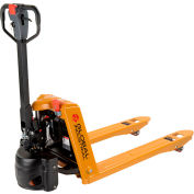 Global Industrial Semi-Electric Pallet Jack Truck, 3300 Lb. Capacity