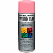 Krylon Industrial Work Day Enamel Paint Gloss Pink - A04407007 - Pkg Qty 12