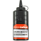 Crescent Lufkin® Chalk Refill, 8 Oz, Black - Pkg Qty 4