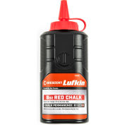 Crescent Lufkin® Chalk Refill, 8 Oz, Red - Pkg Qty 4