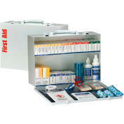 First Aid Only 90603 2 Shelf First Aid Kit, ANSI Compliant, Class B+, Metal Cabinet