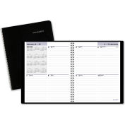AT-A-GLANCE® Seven-Day Weekly Planner, 6-7/8 x 8-3/4, Black, 2021