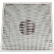 Speedi-Grille Drop Ceiling T-Bar TB-PRA 12 Return Air Grille With Collar 24" X 24" X 12"