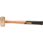 Brass Hammer with 15" Wood Handle 4 lb 