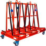 Abaco One Stop A-Frame Truck OSA7247 71-1/4"L x 43-1/4"W x 62-3/8"H