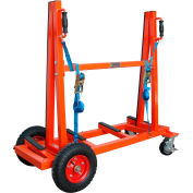Abaco Slab Buggy SBG800 Pneumatic Tires Locking Swivel Casters 800 Lb. W.L.L.