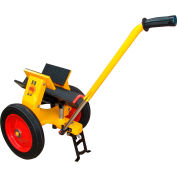 Abaco Self Locking Dolly SLT13M4 Solid Rubber Tires & Kick Stand 880 Lb. W.L.L. Grip Range 10-100mm
