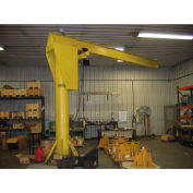 Abell-Howe® Heavy Duty Floor Crane 4B1211 10000 Lb. Cap. 9' Span and 10' Under Beam Height