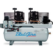 Belaire 3312D4, 10 HP, Duplex Compressor, 120 Gallon's, 175 PSI, 37 CFM, 3-Phase 460V