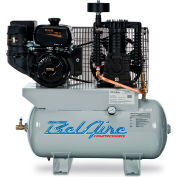 Belaire 3G3HKL, 14HP, Stationary Gas Compressor, 31 Gal, 175 PSI, 25.3 CFM, Kohler, Electric/Recoil