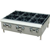 Adcraft Black Diamond BDCTH-24 - Hotplate, Heavy Duty, Natural Gas, 100,000 BTU, 24"W, 4 Burners