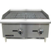 Adcraft Black Diamond BDECTC-36/NG - Charbroiler, Standard, Natural, 180,000 BTU, 36"W, 6 Burners