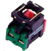 Advance Controls 104497, 22mm Non Metallic, Non Illuminated, Individual Contact Block - 2NO