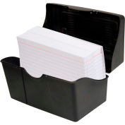 Advantus® Index Card Holder, 5" x 8", Black - Pkg Qty 3
