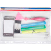 Angler's® Pocket, Ring Binder, Zip-All, Clear, 8-1/2" x 11" - Pkg Qty 24
