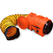 Allegro Axial Blower With 15' Duct & Canister 9553-15, 16" Dia., 1HP, 3200 CFM