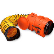Allegro 9556-25 16 Inch Axial DC Plastic Blower w/ Canister & 25' Ducting, 12V