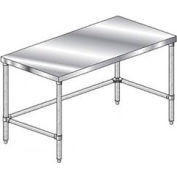 Aero Manufacturing 1TSX-36120 14 Gauge Workbench 304 Stainless Steel - 120"W x 36"D
