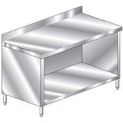 Aero Manufacturing 2TSBO-2472 72"W x 24"D Premium Cabinet with 4" Backsplash