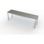 Aero Manufacturing 40-1272 16 Gauge Riser Shelf - Stainless Steel - 72"W x 12"D