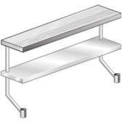 Aero Manufacturing APS-848 18 Gauge Adj Plate Shelf for Equipment Stand - Stainless Steel 48"W x 8"D