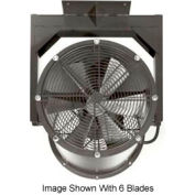 Americraft 24" TEFC Alum Propeller Fan W / 1 Way Swivel Yoke 24DA-1/21Y-3-TEFC-1/2 HP 6000 CFM