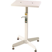 Affinity Stationary Bench Top Grinder Stand, 20"W x 17"D, White