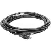 Power Cord, 8'L, 125V, 15A, 3 Wire, 12 Gauge, For APW, 85638