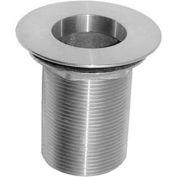 Allpoints 56-1219 Nickel Plated Brass Sink Drain - 1 1/2" NPS; 3" Long; 2" Sink Opening