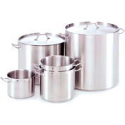 Alegacy 21CT Stainless Steel Stock Pot w/ Cover 40 Qt. - 21SSSP40
