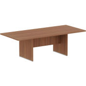 Alera® Rectangle Conference Table - 94-1/2"W x 41-3/8"D - Modern Walnut - Valencia Series