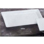 American Metalcraft CER23 - Platter, 18" x 8-3/4", Rectangular, Ceramic, White